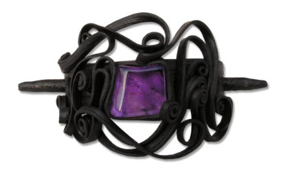 Hairgrip with Amethyst - pin